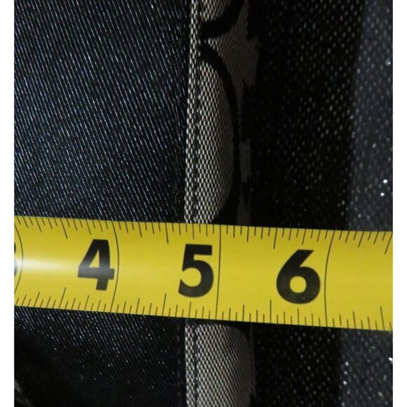 Coach 2006 Cursive Creed Limited Edition Signature C Canvas & Leather Demi Bag - Picture 11 of 11